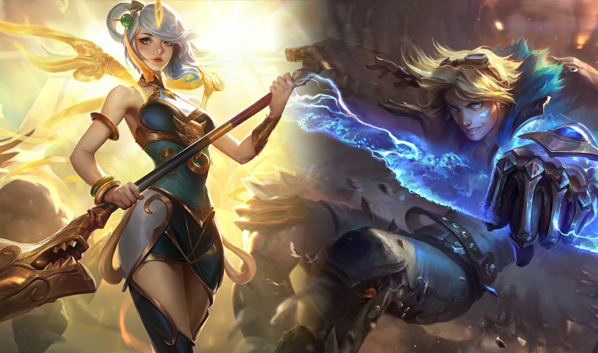 Ezreal and lux