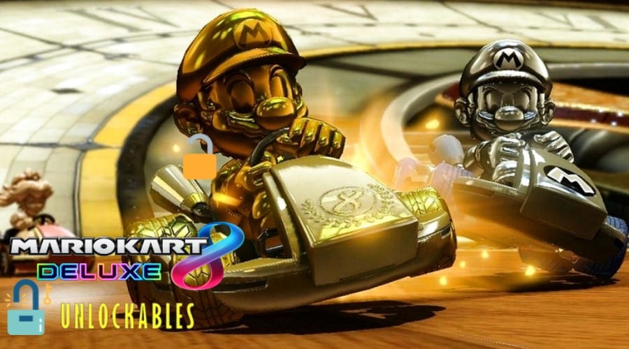 How to Unlock Gold Mario in Mario Kart 8 Deluxe