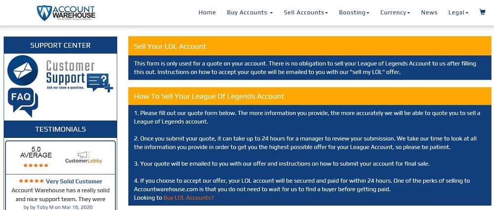 Accountwarehouse