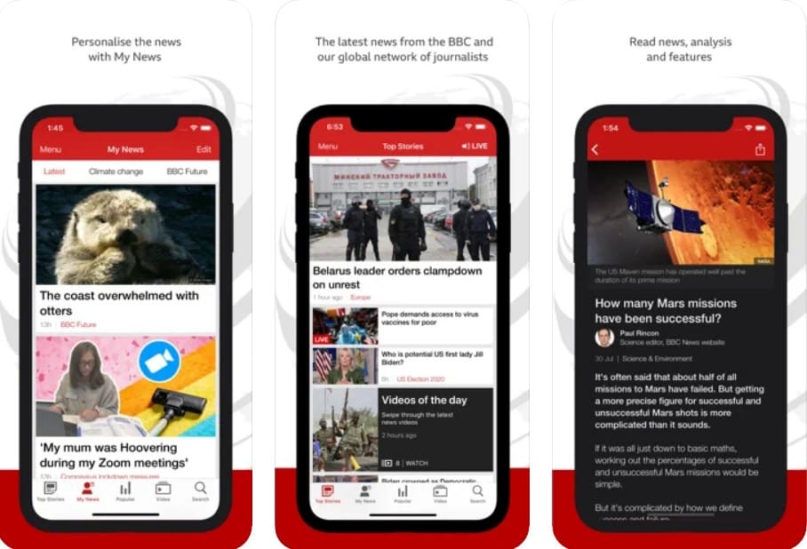 BBC News for iphone