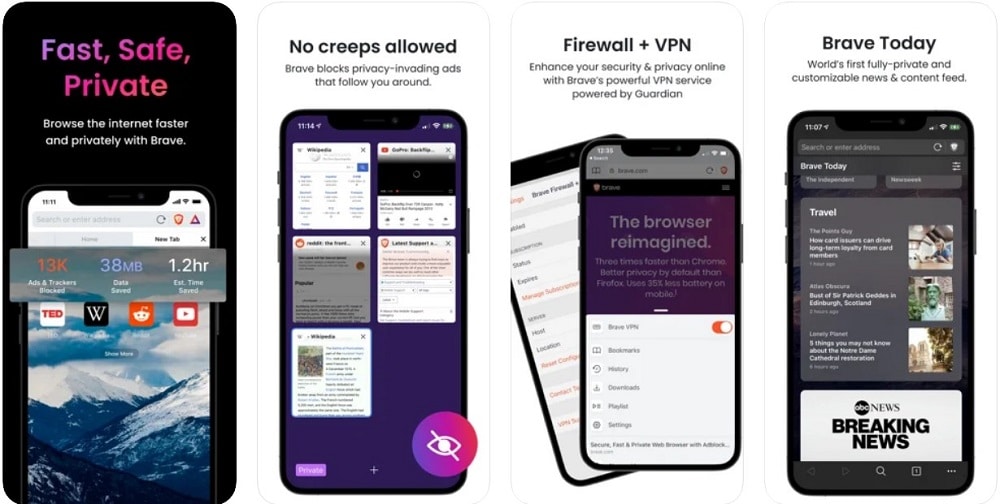 Brave Browser for iphone