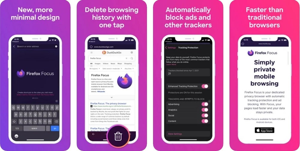 Firefox Focus for iphone