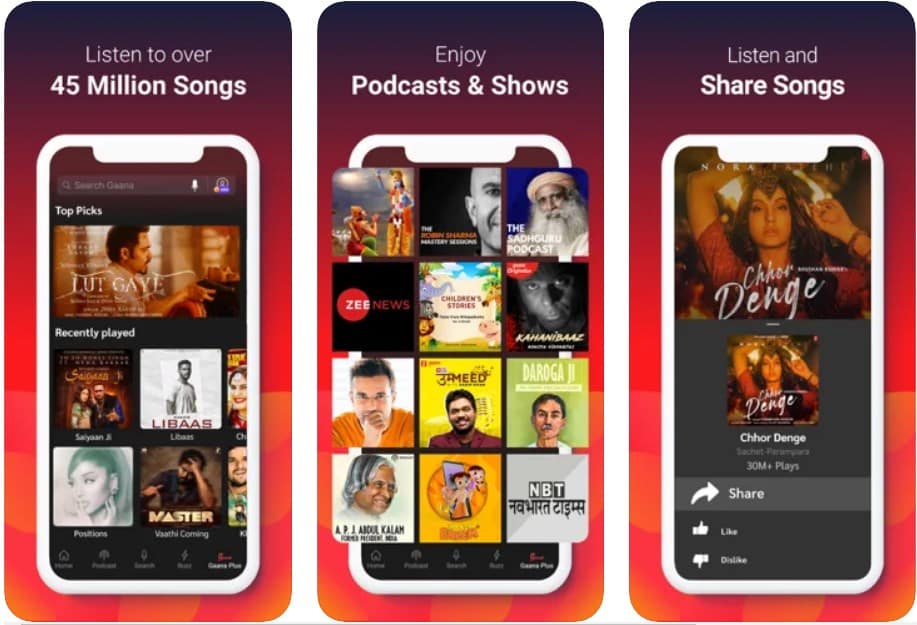 Gaana for iphone