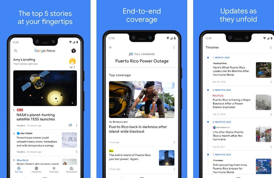 Google News for Android