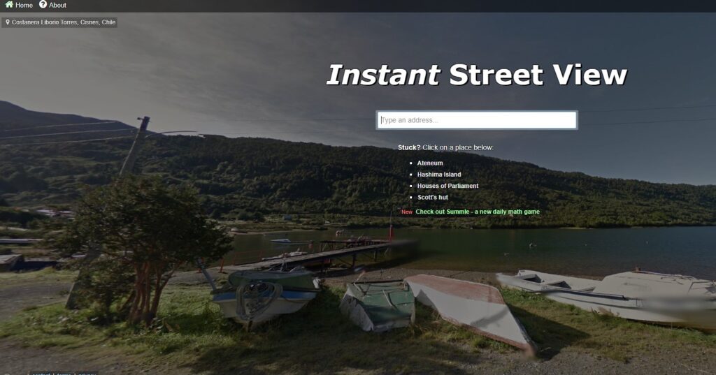 Instant street view