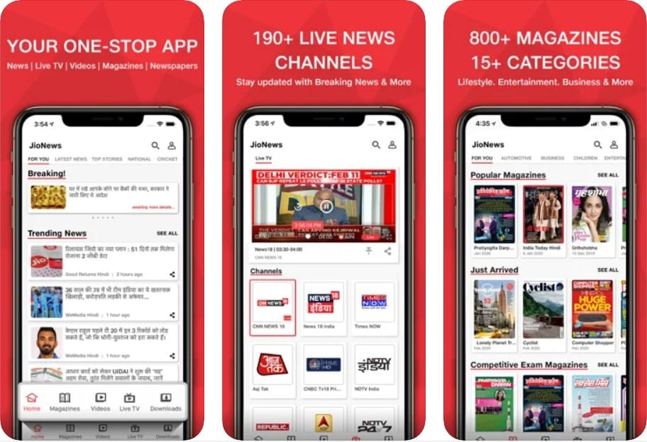 JioNews for iphone