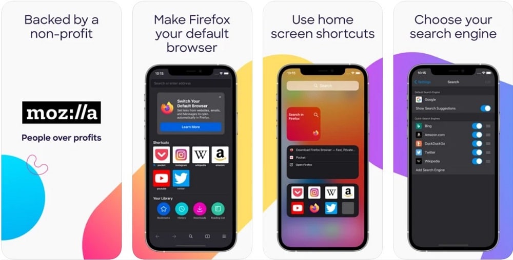 Mozilla Firefox for iphone