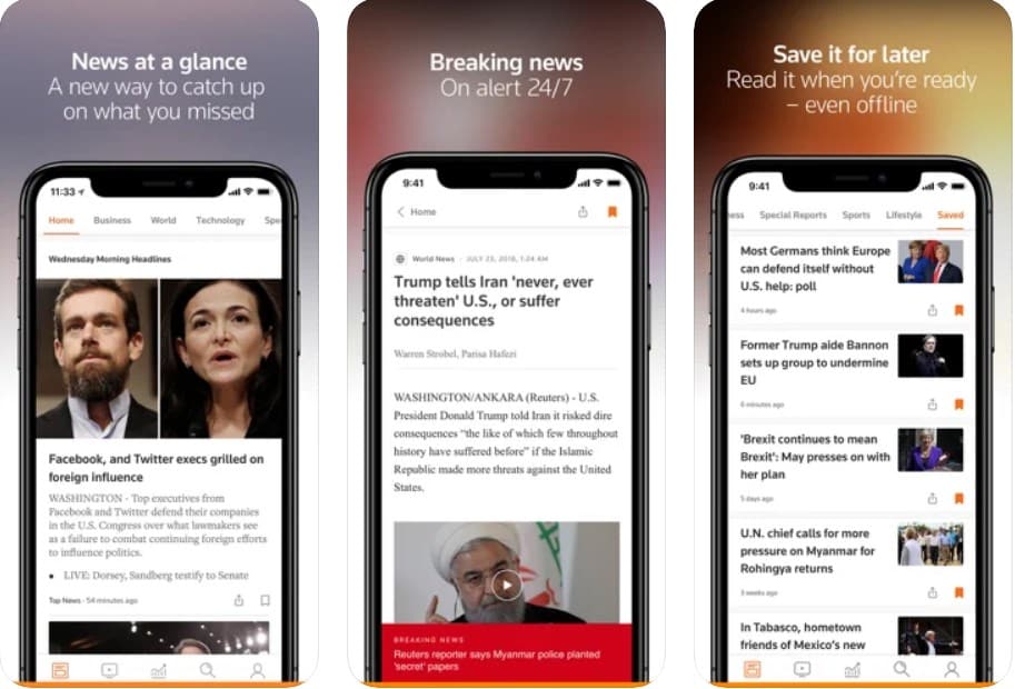 Reuters for iphone