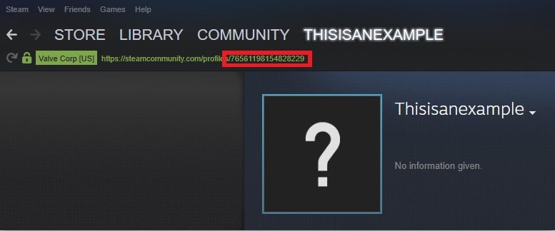 Steam Custom URL