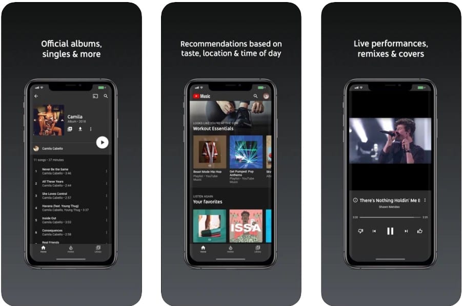 YouTube Music for iphone