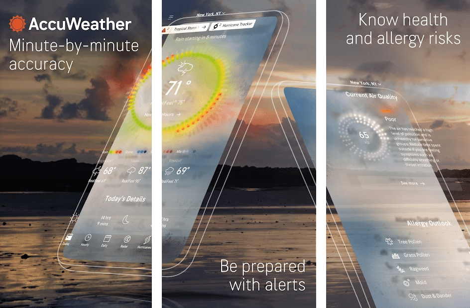 Accuweather for android