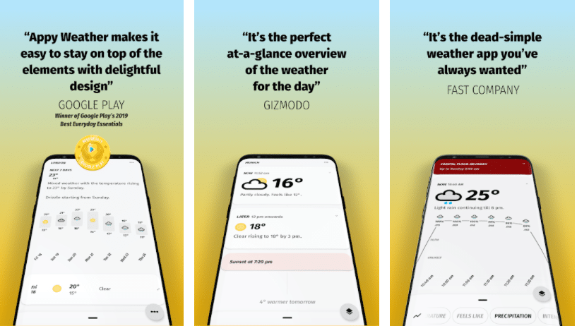 Appy Weather for android