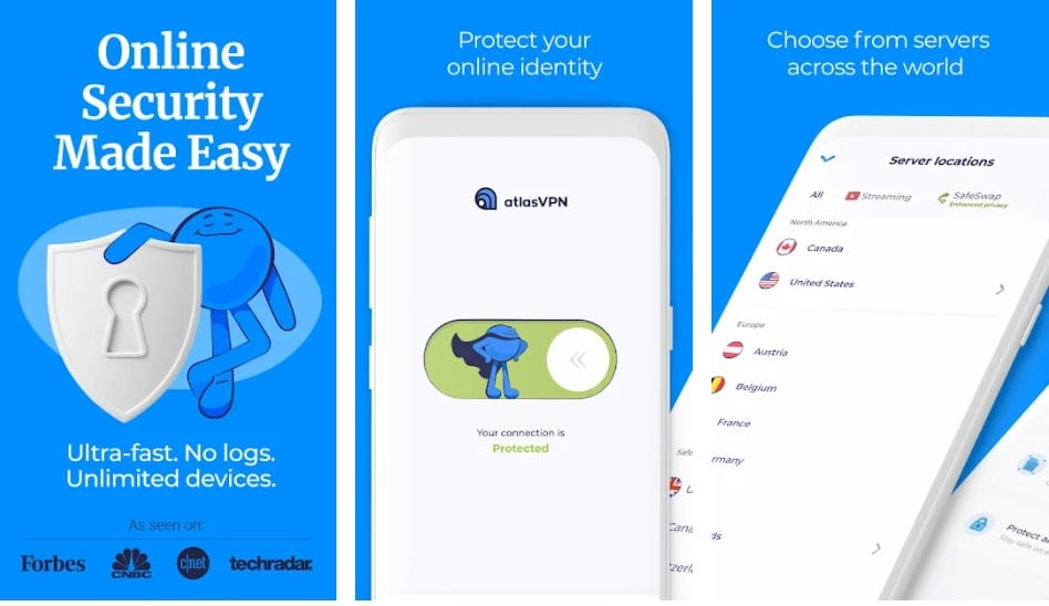 Atlas VPN for android