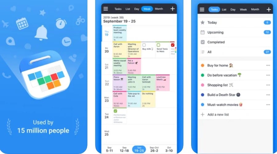 Best free Calendar App for iPhone