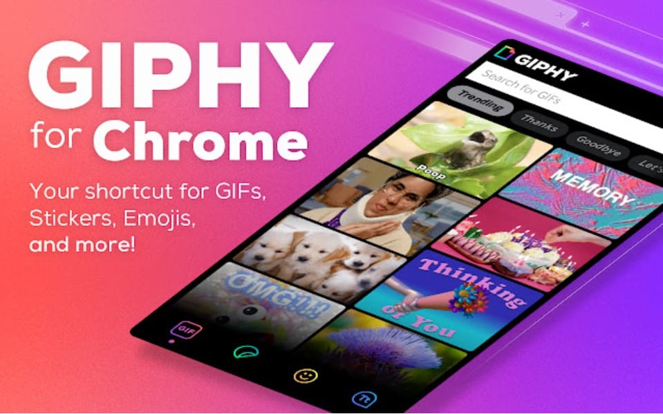 Giphy for Chrome Web Store