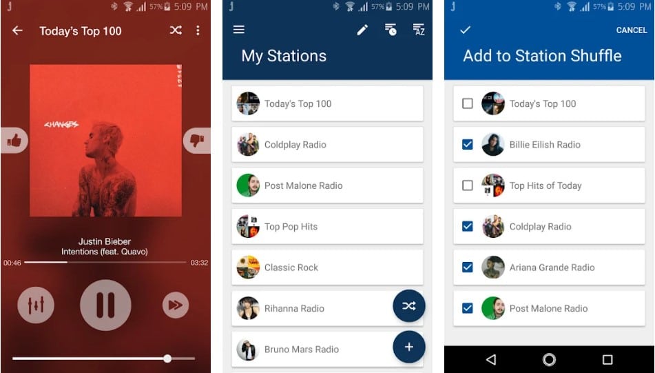 Jango Radio for android