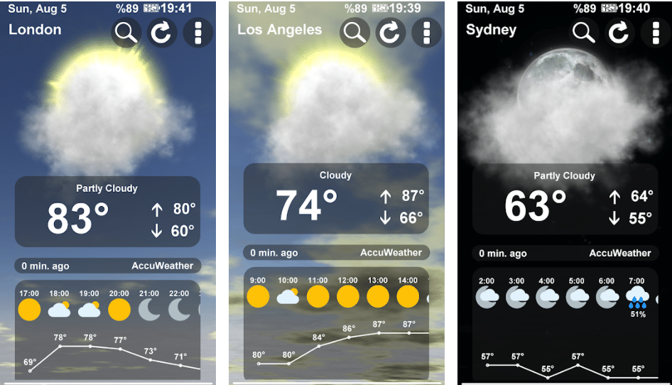 Live Weather Animated for android