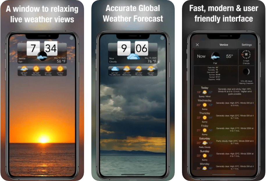 Living Weather HD for app store