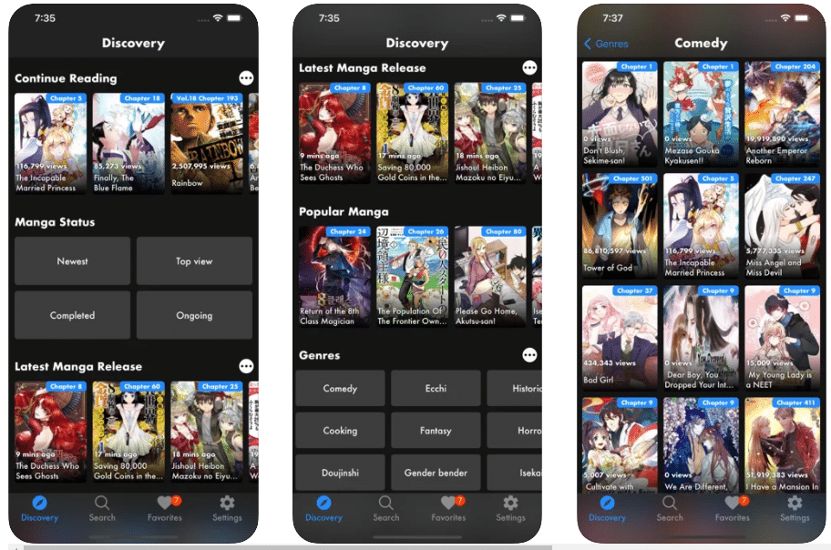 Manga Monster for Apps Store