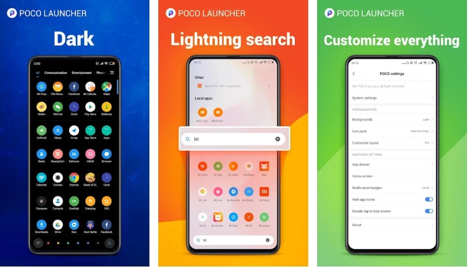 Poco Launcher for android