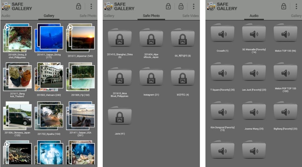 Safe Gallery for android