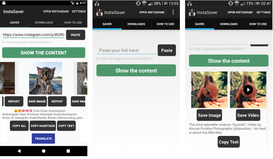 Saver Reposter for Instagram for play store