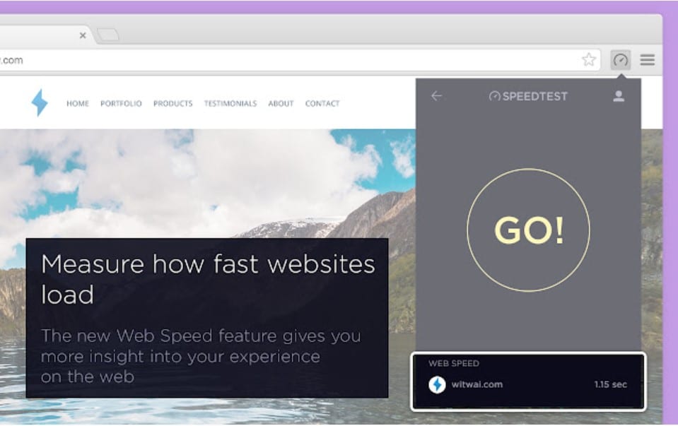 Speedtest by Ookla for chrome web store