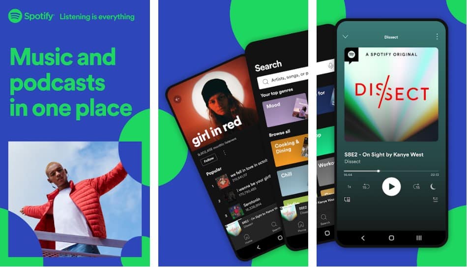 Spotify for android
