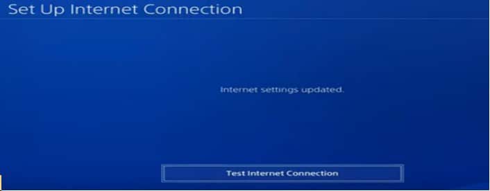 Test your internet connection