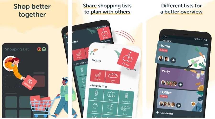 Best Grocery Shopping List Apps for Android