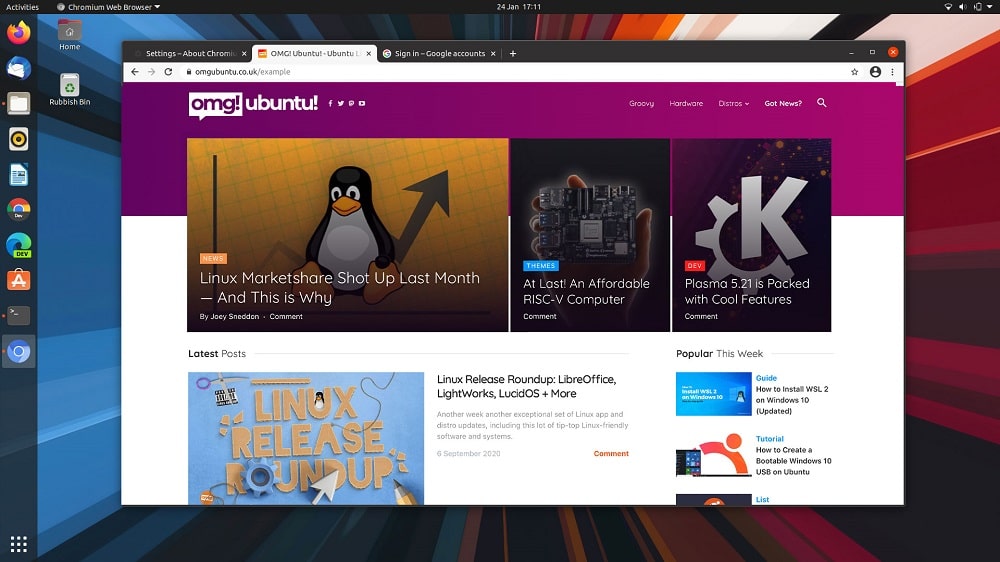 Use Google Chrome on Linux and Ubuntu