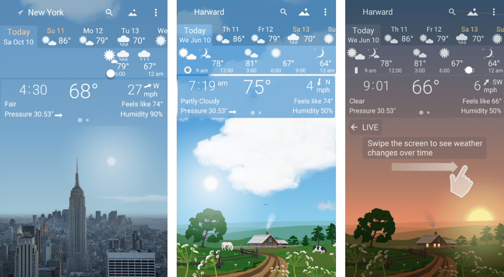 YoWindow & Live Weather Wallpaper for Android