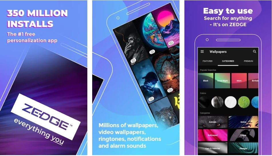 Zedge for android