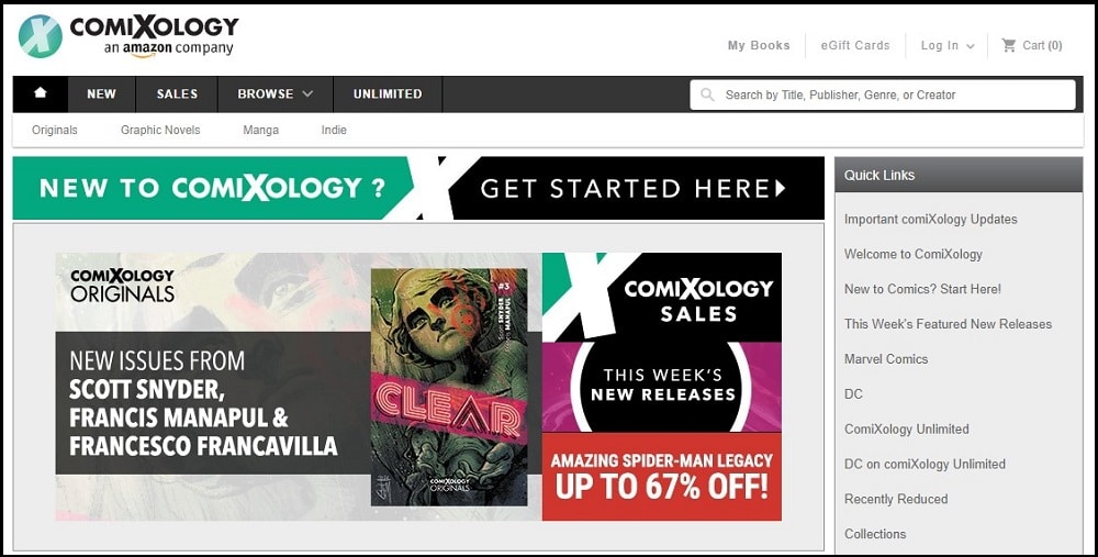 Comixology overview