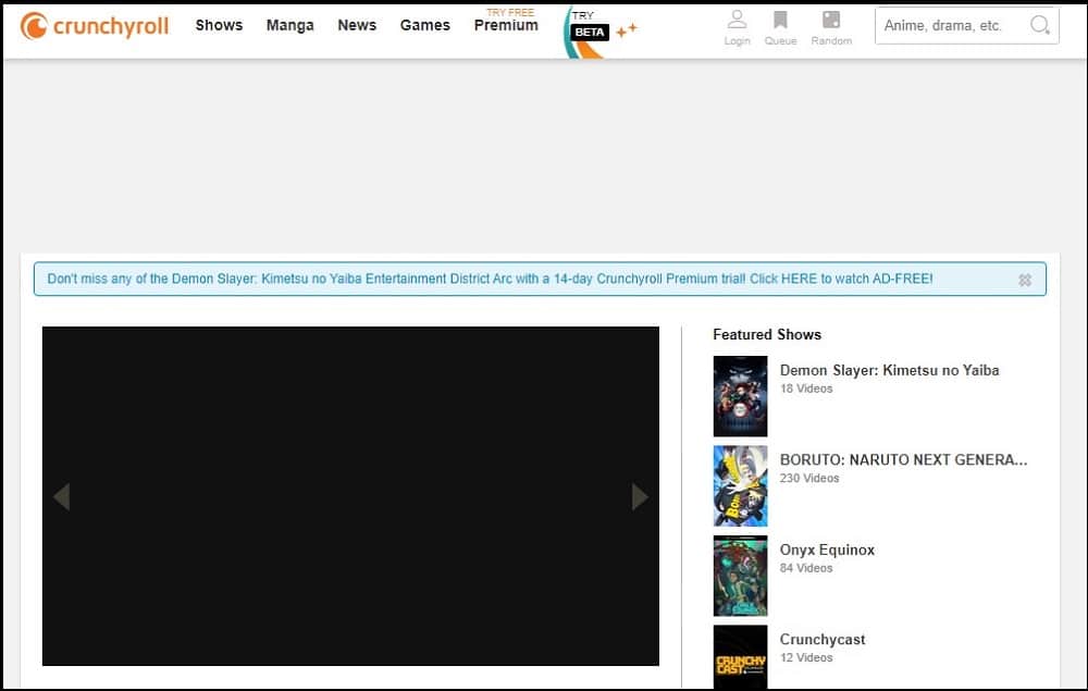 Crunchyroll overview