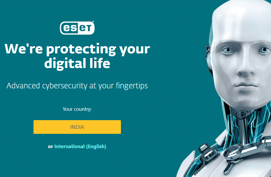 ESET Homepage