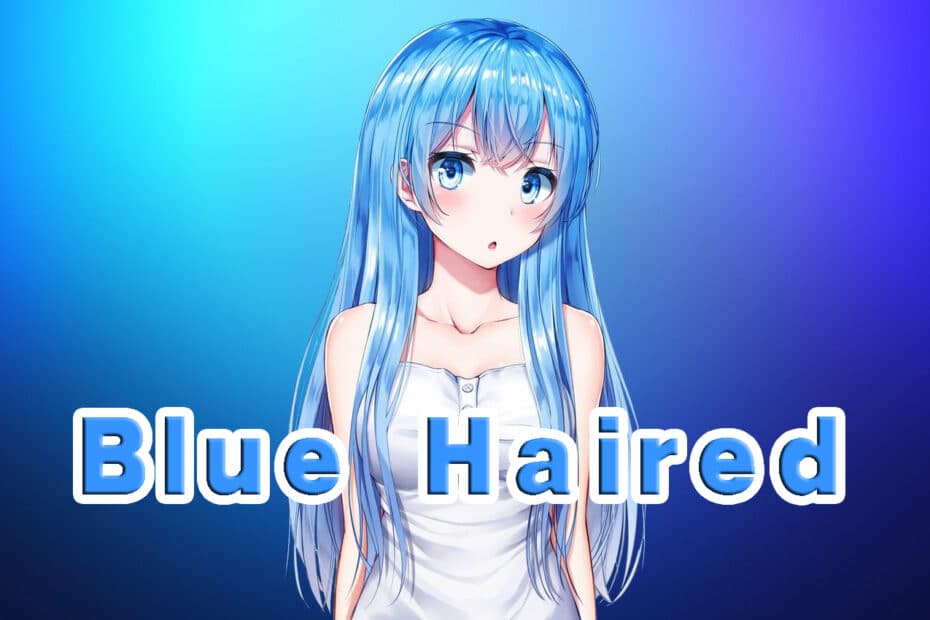 Blue Haired Anime Girls