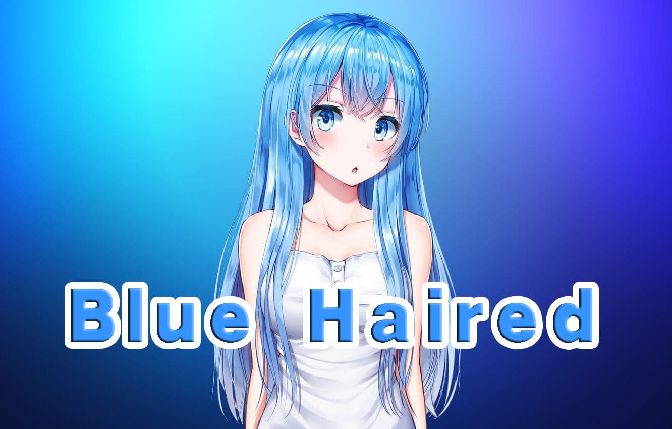 Blue Haired Anime Guys Smiling - wide 9