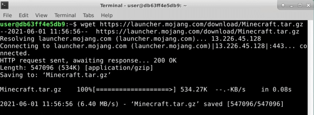 Minecraft.tar.gz Download