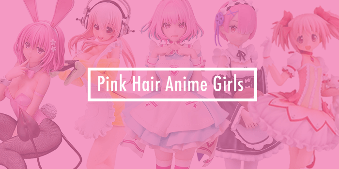 pink haired anime girls