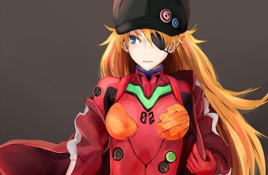 Asuka Langley Souryuu eye patch