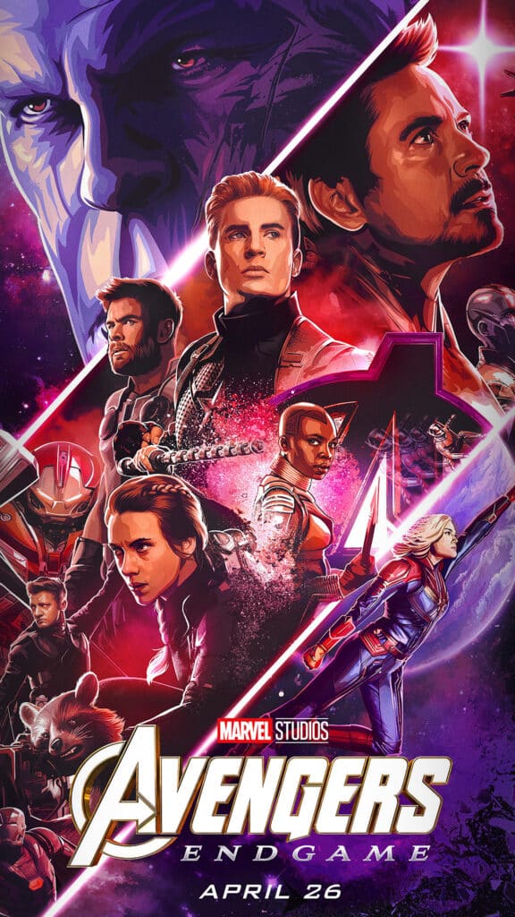 Avengers poster endgame film art