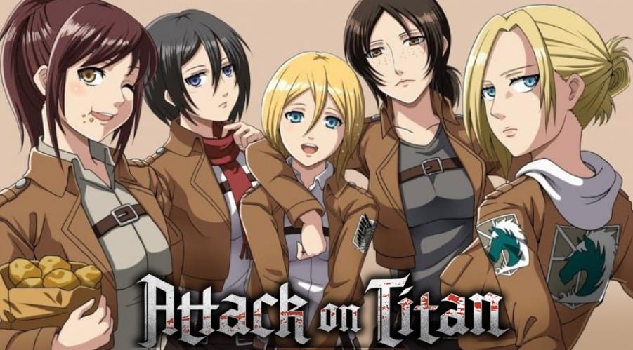 Hottest Attack on Titan Female Characters