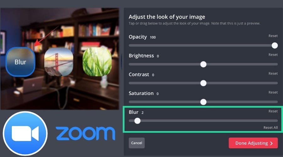 How to Blur Background in Zoom