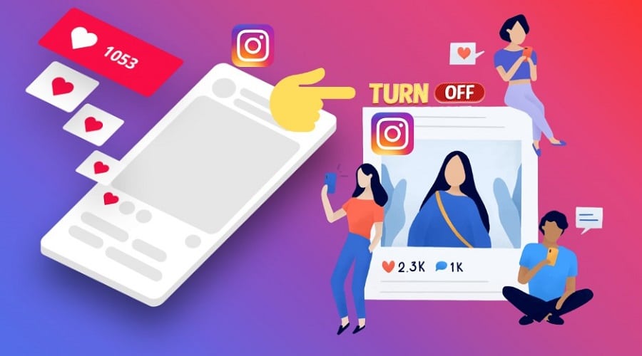 How to turn off likes on Instagram