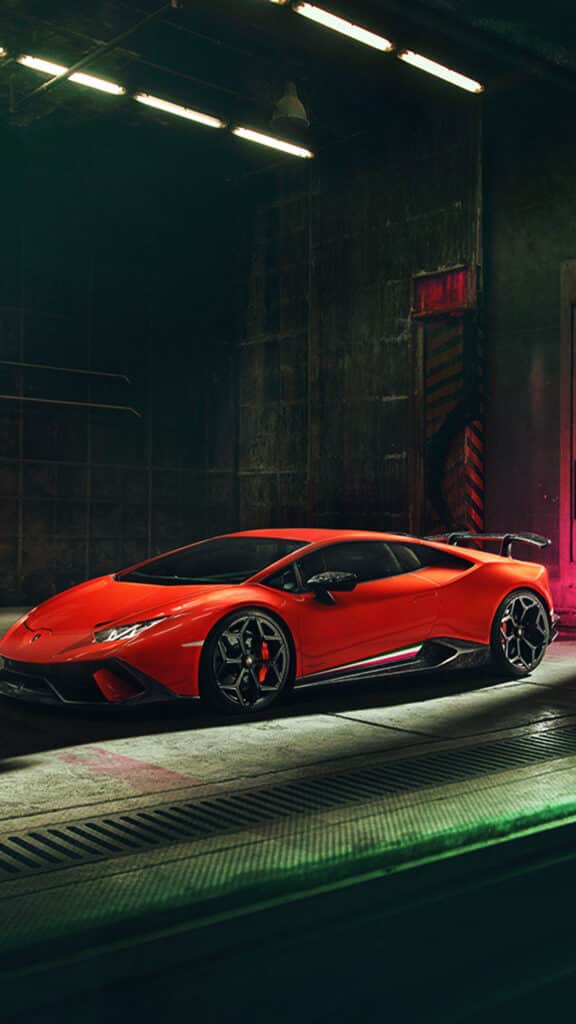 Lamborghini car drive sports red art