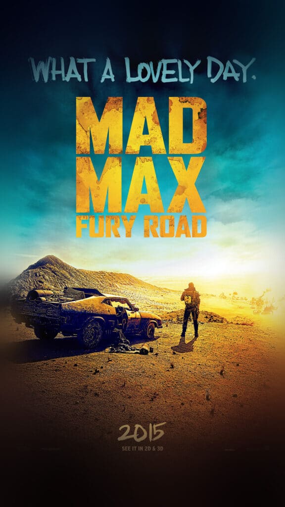 Madmax furyroad film poster art lovely day