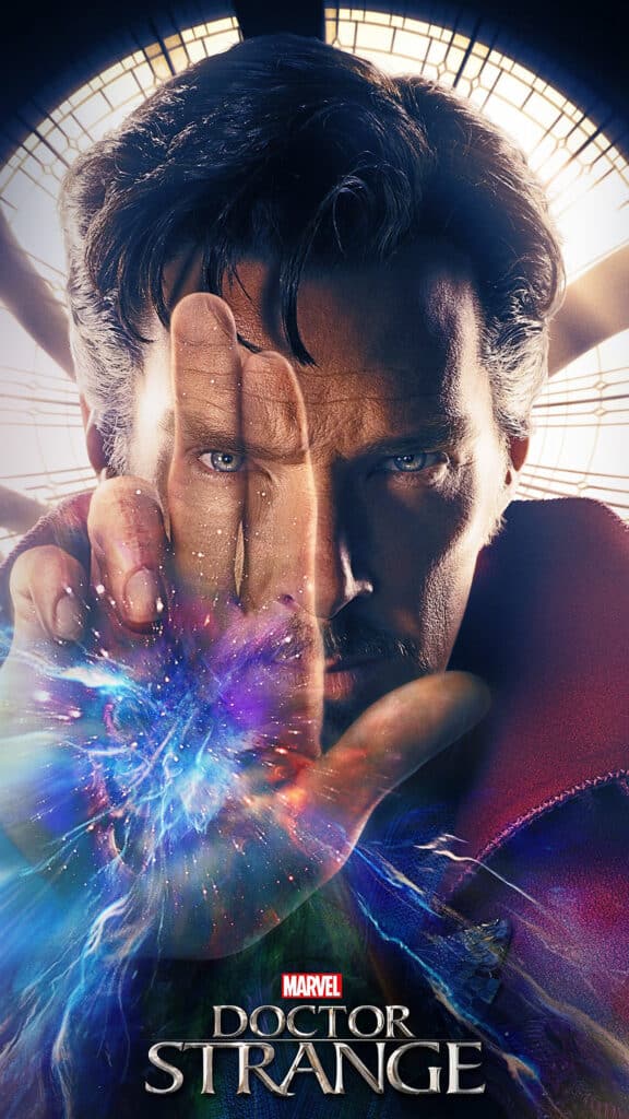 Marvel doctor strange art film poster