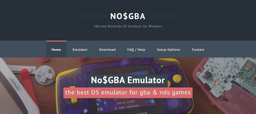 No$gba Homepage