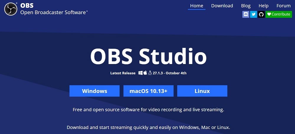 OBS Studio overview
